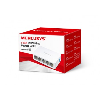 Mercusys MS105 - 5-Port 10/100Mbps Desktop Switch