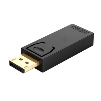 POWERTECH αντάπτορας DisplayPort σε HDMI CAB-DP065, Passive, 4K, μαύρος