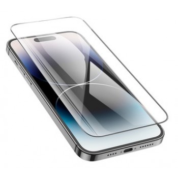 BOROFONE TEMPERED GLASS BF6 DIAMOND ARMOR FULL SCREEN HD ΓΙΑ IPHONE 15 PRO 