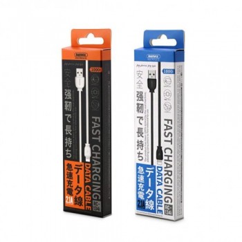 Remax RC-134i USB Lightning καλώδιο 2.1A 1Μ λευκο
