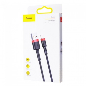 BASEUS CABLE CAFULE TYPE C USB 2A 2M RED/BLACK