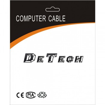DeTech Καλώδιο Ρεύματος για Laptop 1.5m, High Quality - 18150